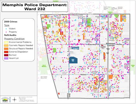 Memphis Bad Neighborhood Map