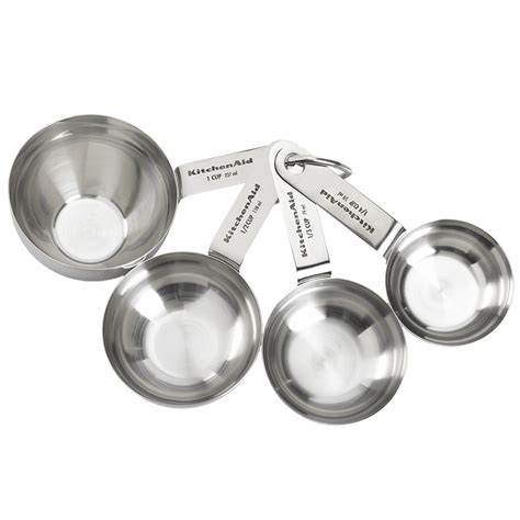 Kitchenaid Measuring Cups Stainless Steel Set Of 4