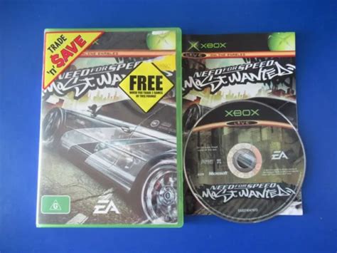 Need For Speed Most Wanted Microsoft Xbox Original Games Pal Aus