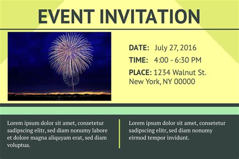 800 3 Free Event Invitation Templates And Examples Lucidpress