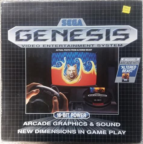 Original Oem Sega Genesis 16 Bit Model Consolegames In Original Box