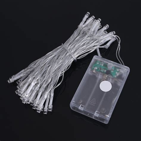 5m 50leds Led String Light 3xaa Battery Operated Portable
