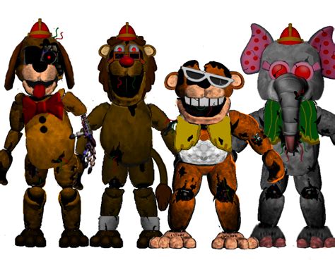 Withered Banana Splits By Keyliiprillaman On Deviantart Anime Fnaf