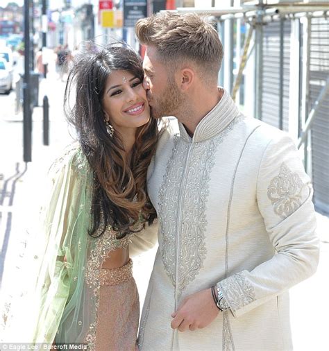 Towies Jasmin Walia And Ross Worswick Shoot Scenes For Desi Rascals Daily Mail Online