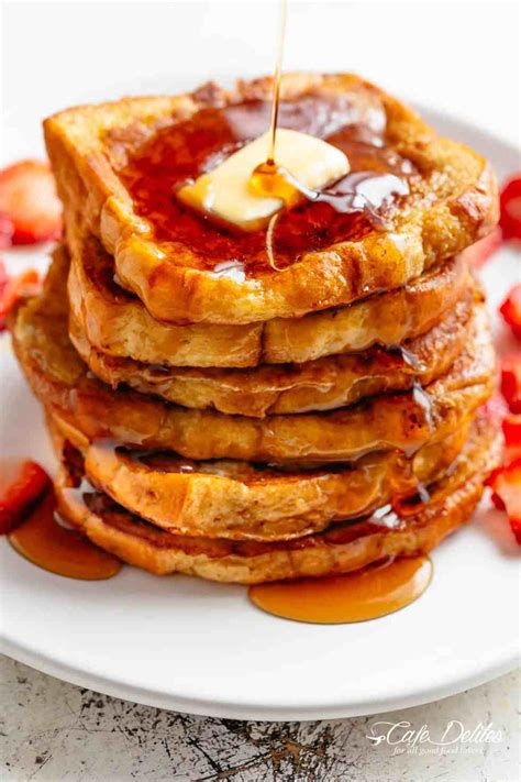 Wake up for robert irvine's classic french toast recipe from food network, a sweet start to the day made extra special with challah and spices. Best French Toast - Cafe Delites