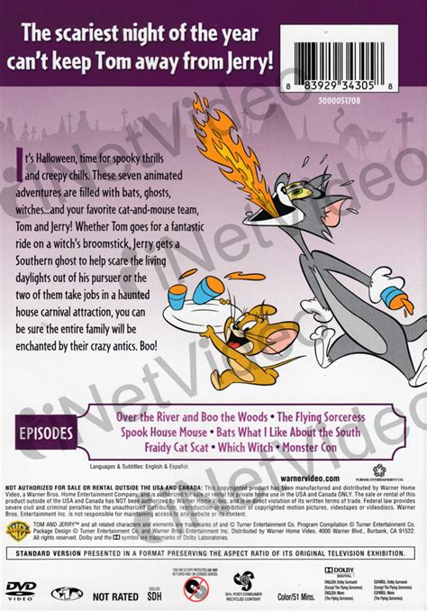 Tom And Jerrys Halloween Hi Jinks New Dvd 883929343058 Ebay