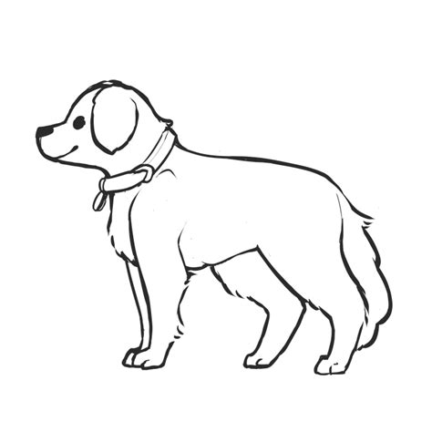Dog Puppy Outline Free Image On Pixabay