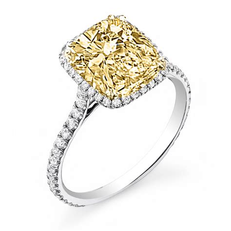 A hallmark of engagement ring style, yellow gold. Yellow Diamond Engagement Rings | Diamond Mansion