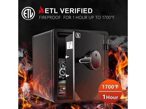 Tigerking Fireproof Safe For 1 Hour Up To 1700°f With Fingerprint And