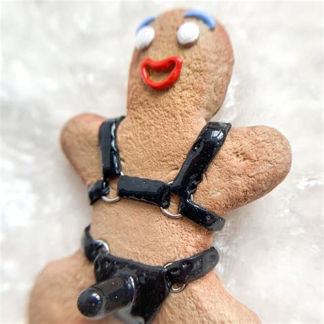 gingerbread man cookie man christmas gingerbread bdsm etsy