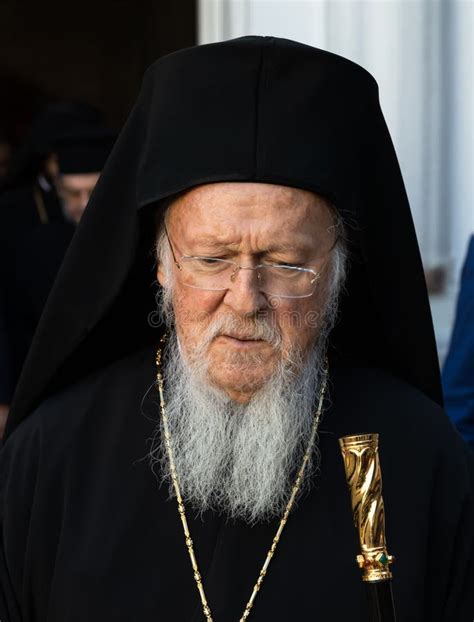 His All Holiness Ecumenical Patriarch Bartholomew Editorial Photography