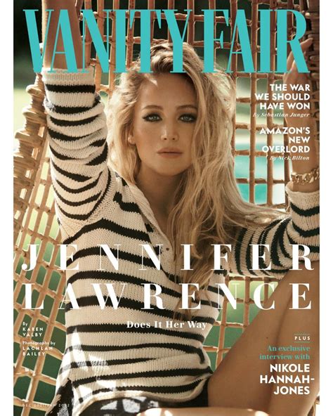 Must Read Jennifer Lawrence Covers Vanity Fair What Fashion Can Do