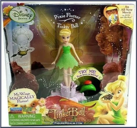 Disney Fairies Pixie Flutter~4 12 Tinkerbell Figure My Wings