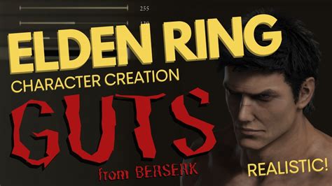 Elden Ring Realistic Guts From Berserk Character Creation