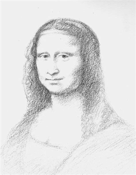 How To Draw Mona Lisa Step 5 Pop Art Portraits Abstra