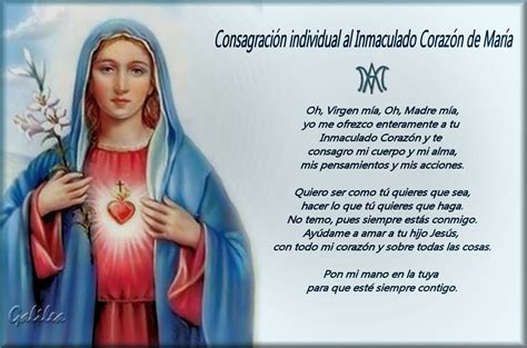 Santa María Madre De Dios Y Madre Nuestra Consagración Indivirual Al