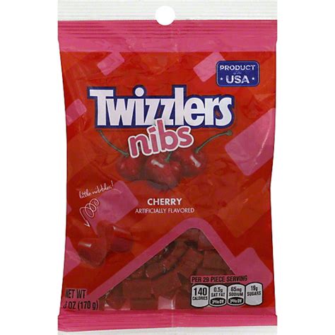 Twizzlers Nibs Cherry Candy 6 Ounce Bags Shop Wray Market
