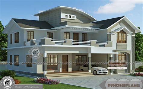 Small 2 Story House Design With Most Unique Styles Of Modern Homes