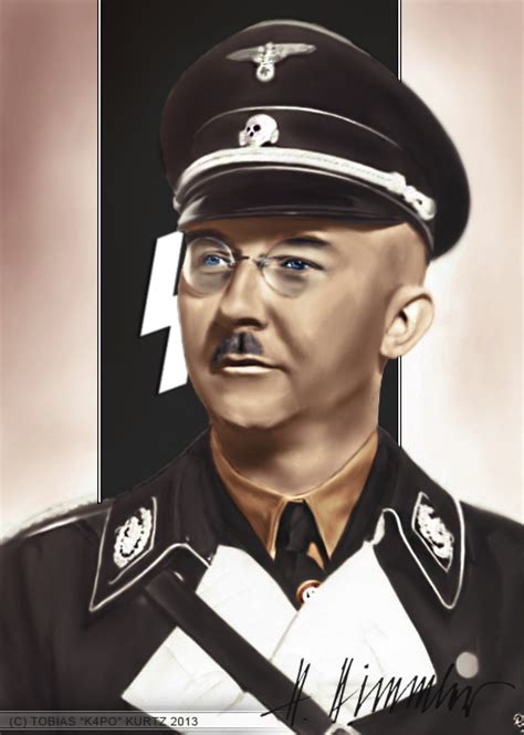 He is pushing the daisies. Reichsfuhrer Heinrich Himmler by kapo-neu on DeviantArt