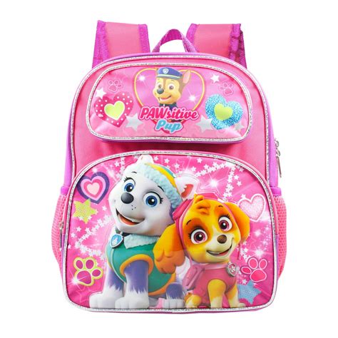 Small Backpack Paw Patrol Pink Skye Everest Heart 12 School Bag