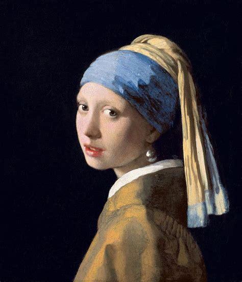 Johannes Vermeer Girl With A Pearl Earring C 1665 Oil On Canvas