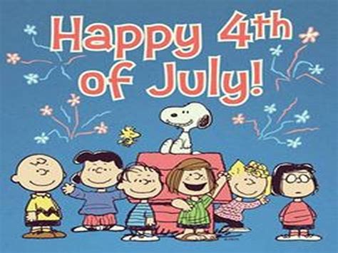 Happy 4th Of July Snoopy Snoopy Quotes 4th Of July