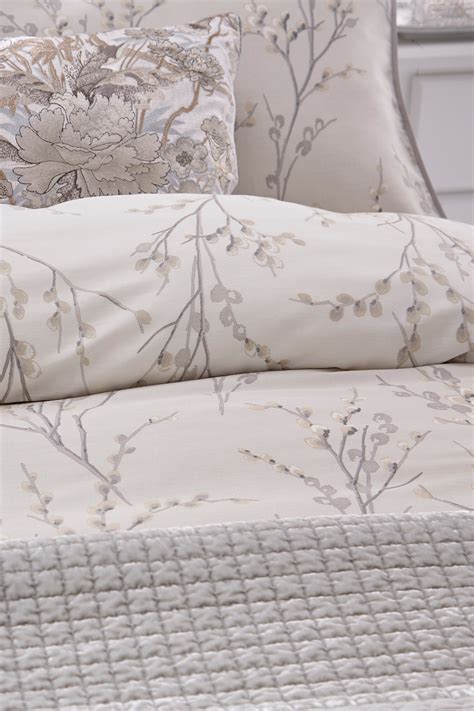 Buy Laura Ashley Dove Grey Pussy Willow Duvet Cover And Pillowcase Set From Next Ireland