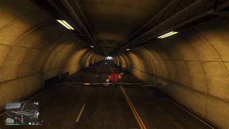 I Flew Through The Tunnel At The Military Base Grand Theft Auto V