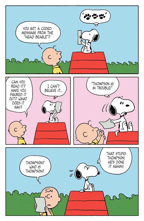 Classic Peanuts Comic Strip