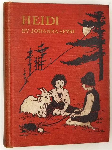 Heidi Johanna Spyri Maria L Kirk Illus 1915 Rare First Edition Books Golden Age