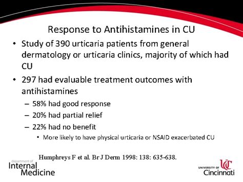 Diagnostic Approach And Treatment Of Urticaria And Angiodema