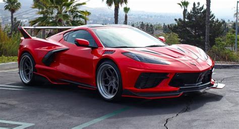 This 15000 Widebody Kit Absolutely Transforms The C8 Corvette Carscoops