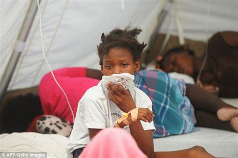 un launches 164m appeal to fight haiti cholera outbreak daily mail online