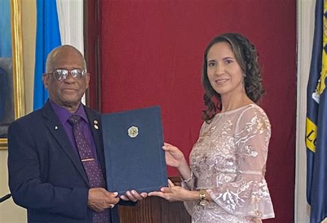 Venezuelan Ambassador Presents Her Credentials To The Government Of