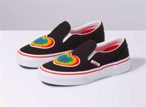 Handpainted lgbtq pride vans mens size 9. Vans Releases LGBTQ-Inclusive Sneakers for Valentine's Day