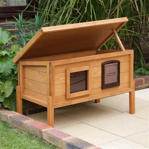 Home And Roost Extra Large Outdoors Self Heating Cat House