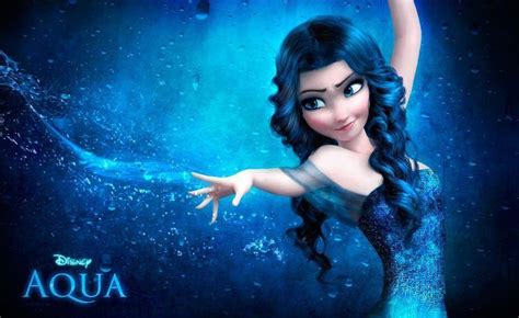 Aqua Queen Elsa Disney Princess Photo 36581794 Fanpop