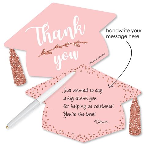Graduation Party Thank You Cards Message Jaka Attacker