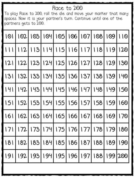 Missing Numbers Worksheet 200 300 Kidsworksheetfun