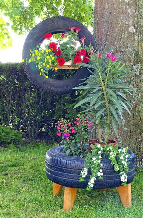 20 Best Diy Tire Planter Flower Pot Ideas And Projects For 2024