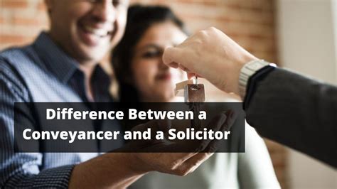 Top Difference Between A Conveyancer And A Solicitor