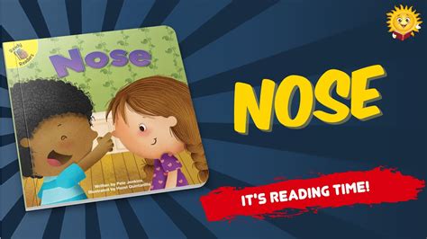 Nose Reading Books For Kids Youtube