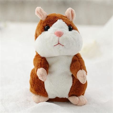 Talking Hamster Plush Toy Oh My Glad