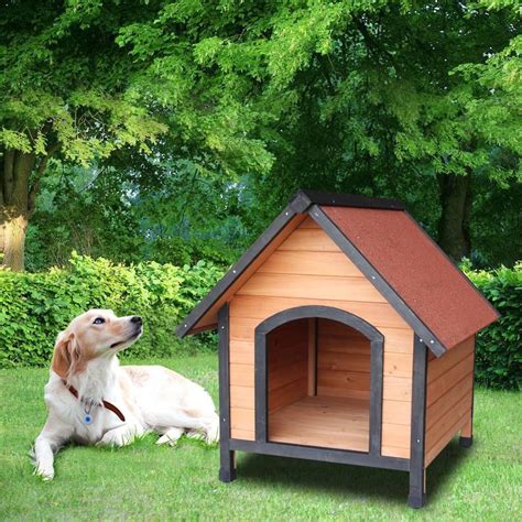 2020 Outdoor Dog House Pet Bed Shelter Home Kennel Waterproof In Us
