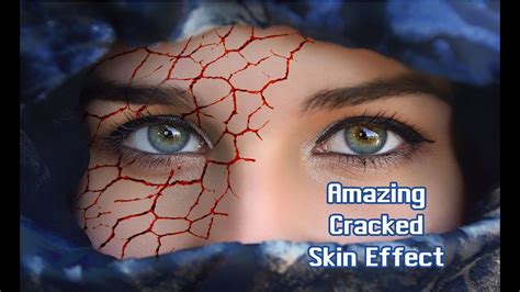 How To Create Amazing Cracked Skin Effect In Affinity Photo Youtube