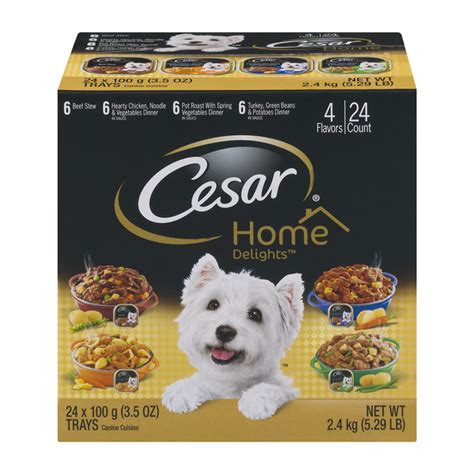 Cesar Wet Dog Food Feeding Chart Property And Real Estate For Rent