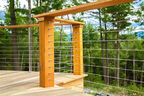 Modular deck railing systems are offered for both the aluminum and stainless steel line of handrail and posts and offered for immediate shipping. 5/32 Stainless Steel Cable by the foot - Cable Railing Systems