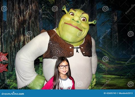 Shrek At Madame Tussauds Editorial Stock Photo Image Of Fame 42605743