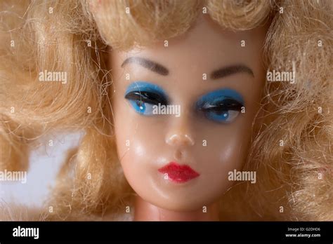 Close Up View Of Vintage Retro 1960s Barbie Doll Toy Stock Photo Alamy