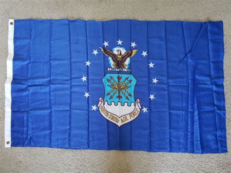 New United States Air Force 3x5 Blue Flag Ebay